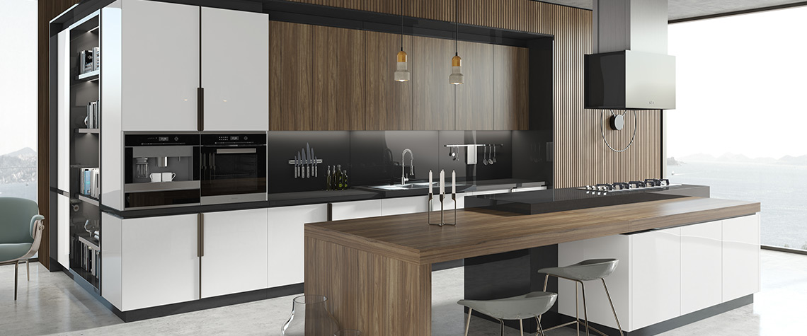 Asel AGT Panel 601 HG Beyaz&737 ST Siena Ahşap